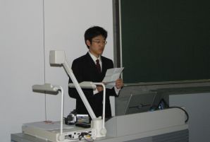 在学生によるプレゼンテーション