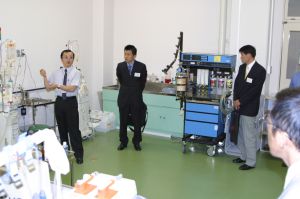 施設、成果物見学