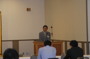 新たに副会長に就任された建築4期瀬尾さん