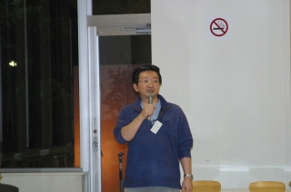 幹事　須藤和男氏（電気13期）