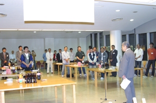 柴田学長よりご挨拶を頂戴しました