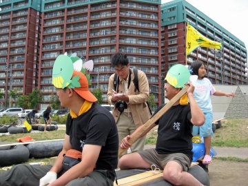 北海道新聞社の取材